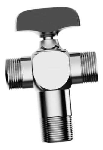 Conector De Desvío De Agua, Grifo Desviador, Color Plateado