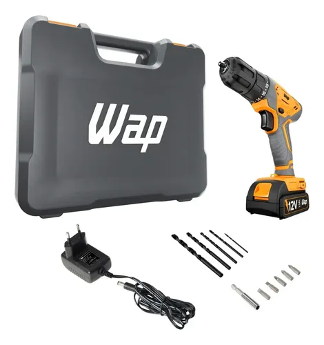 Parafusadeira e Furadeira WF12K3.2 Bateria 12V WAP