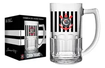 Comprar Caneca De Chopp Corinthians Vidro 340ml Licenciada Cor Preto TIME CORINTHIANS