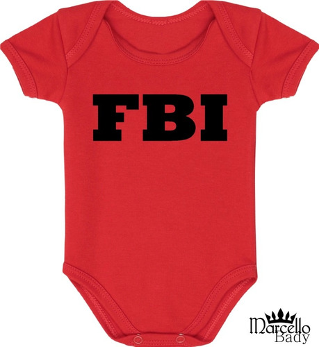 Body Bebê Fbi- 82