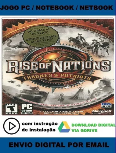 Rise Of Nations - Thrones & Patriots - Pc