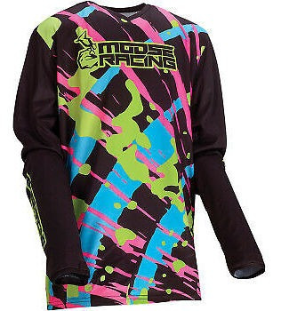 Moose Racing 2022 Motorcycle Youth Agroid Jersey Black A Lrg