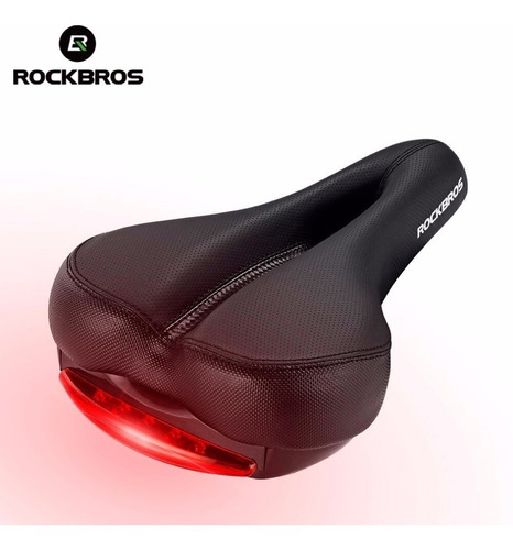 Asiento Sillín Bicicleta Prostatico Acolchado Refle Rockbros