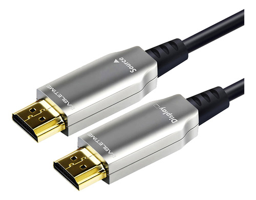 Cabo Hdmi 2.0 De Fibra Óptica Ativa 4k 60hz 100m Cabletime