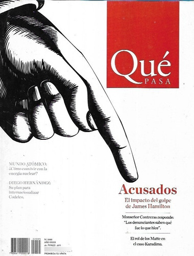 Revista Qué Pasa 2085 / 25-03-2011 / James Hamilton