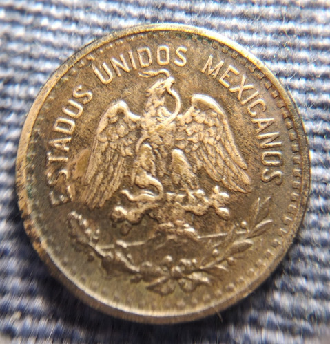 Moneda Un Centavo De Laurel 1915 Zapatista (16 Milímetros) (Usado)