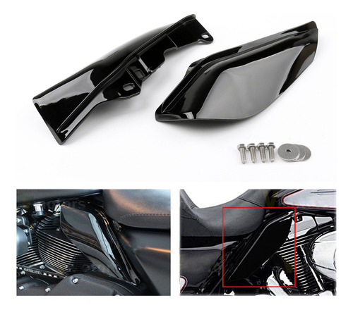 Deflectores De Calor De Aire Para Harley Street Glide Flhx 0