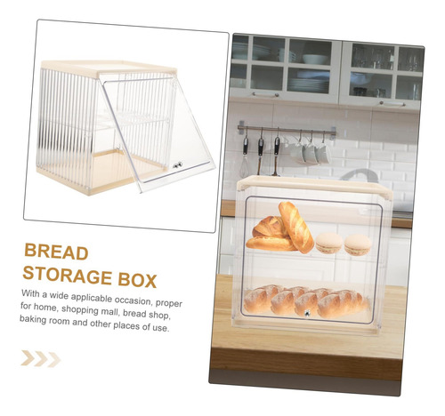 Caja Doble Capa Para Pan De Café Organizadora Bread Baskets