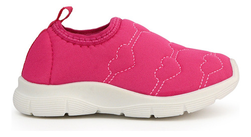 Tenis Calce Facil Menina Casual Bordado Bebe Infantil Lindo