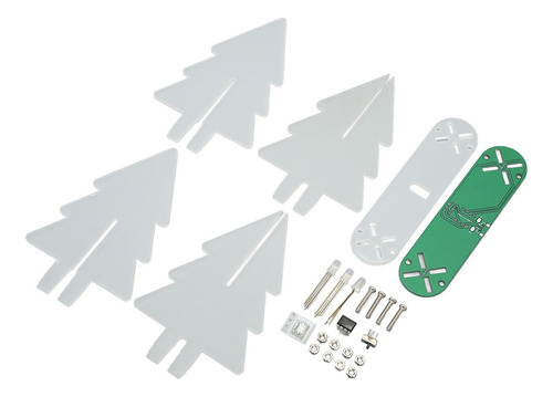 Kit De Soldadura Para Árbol De Navidad En 3d, Led, Degradado