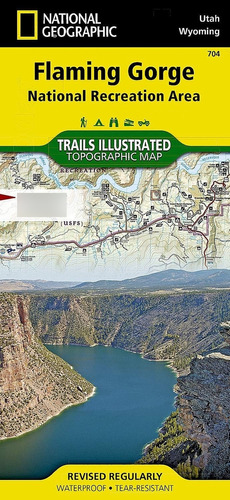Libro: Flaming Gorge National Recreation Area Map (national