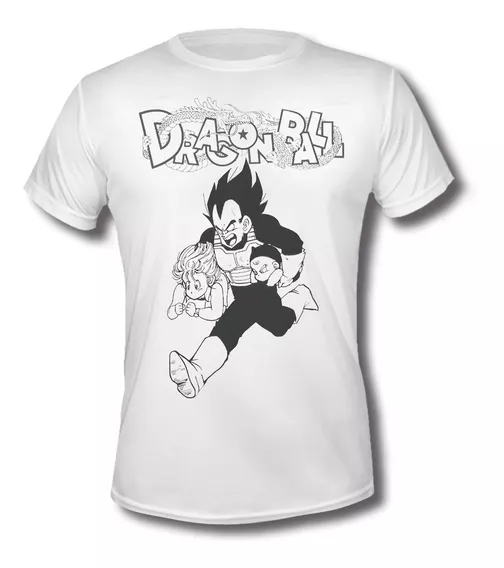 Playera Dragon Ball Z Vegeta Bulma Trunks