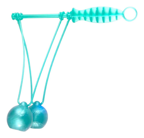 Swing Up Balls On A String Noise Maker Mini Azul Claro
