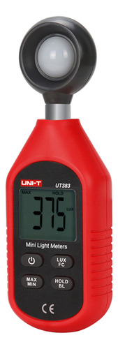 Iluminómetro Lumens Uni-t Meter Lux Light Ut383 Meter Mini