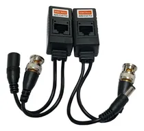 Comprar Video Balun Pasivo Hd Rj45 Video Y Corriente 8mp 300mts Cctv