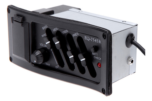 Pickup Preamp Pickup Equalizer Eq-7545r Preamp Piezo De 4 Ba