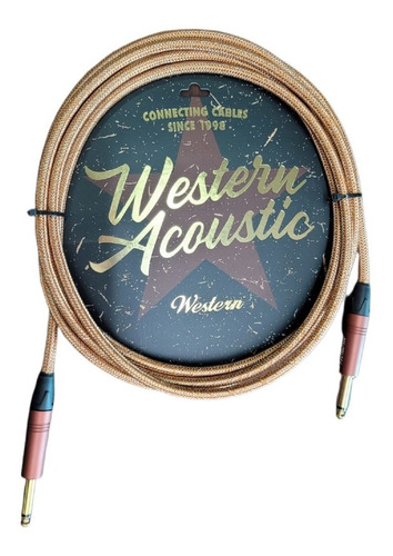 Cable Para Instrumento Western Atx30 3mts Musicapilar