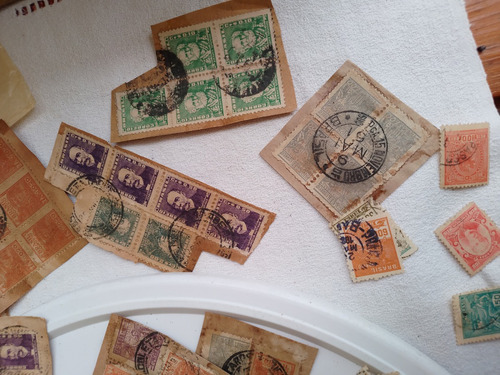 Lote Antiguas Estampillas Brasil Variadas Y Otras Leer L12 (Usado)