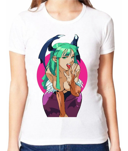 Playera Morrigan Marvel Vs Capcom Darkstalkers