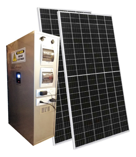 Gh-900 Kit Baterías Mppt Inversor Híbrido Planta Panel Solar
