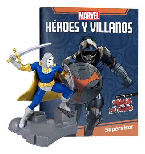 comprar Coleccion Héroes Y Villanos Marvel N° 16 Supervisor
