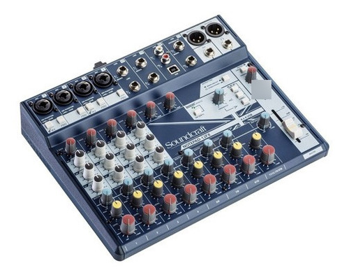 Consola Mezcladora Soundcraft Notepad 12fx + Envío Express