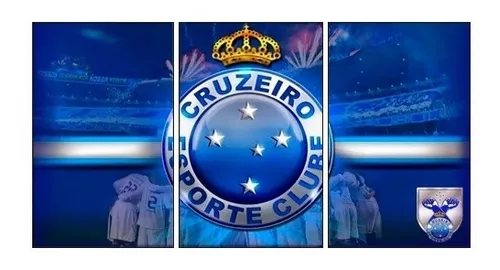 Kit 3 Quadros Decorativo Cruzeiro Bh