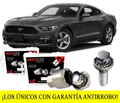 Tuercas Seguridad Galaxylock Mustang Gt500 Couple 2014