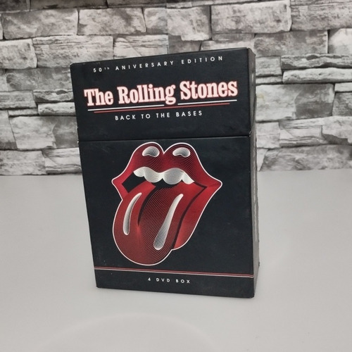 The Rolling Stones Back To The Bases 4 Dvd Box Edi Limitada 