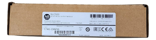 Allen Bradley 1746-ow16 Modulo Sal A Rele Slc500