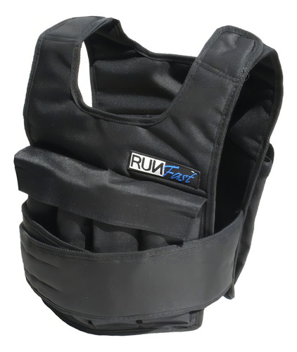 Runmax Pro Chaleco Con Peso De 12 Libras/20 Libras/40 Libra. Color Negro