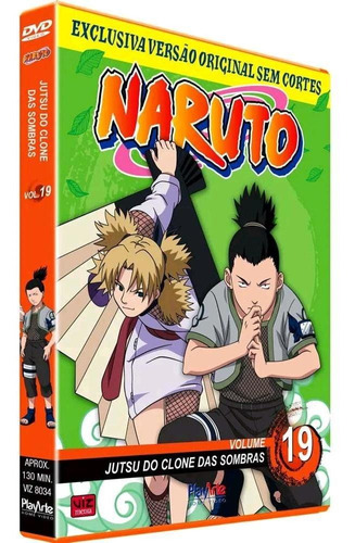 Naruto Vol.19 - Dvd - Junko Takeuchi - Maile Flanagan