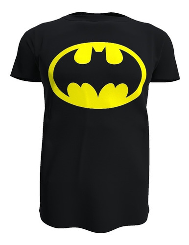 Polera Batman, Logo, 100% Algodón, Todas Tallas