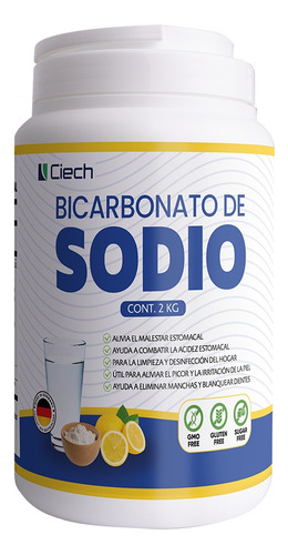 Bicarbonato De Sodio Aleman 2,700 Grs