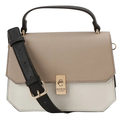 Bolsa Mujer Sa959919-bem Color Beige Guess Factory