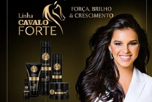 Imagem 3 de 3 de Mascara Cavalo Forte 250 Gr Haskell Hidratação Cabelos