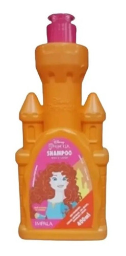 Shampoo Infantil Impala Disney Princesas Merida 400 Ml