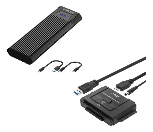 Unitek ? ?adaptador Disco Duro Externo Usb 3.0 Ide Sata Ssd