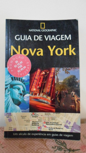 Guia De Viagem Nova York National Geographic Usado