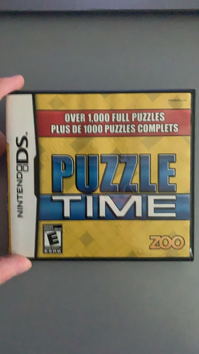 Puzzle Time Nintendo Ds Videojuego