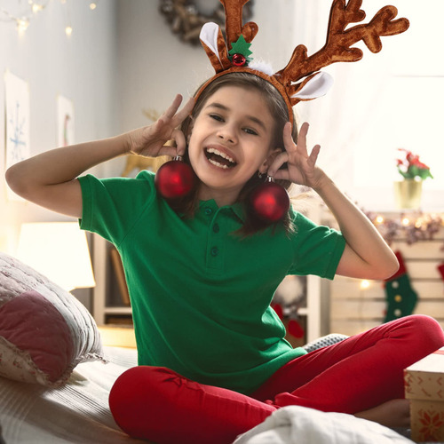 Ciieeo - Diadema De Cuernos De Reno, Diadema De Navidad, Cue