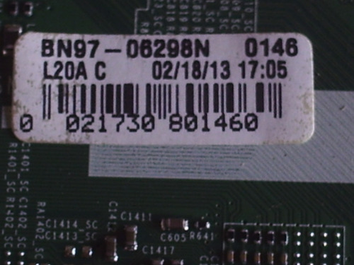 Imagen 2 de 5 de Tarjeta De Video Tv Led Samsung Smart Tv 40 Pulgadas