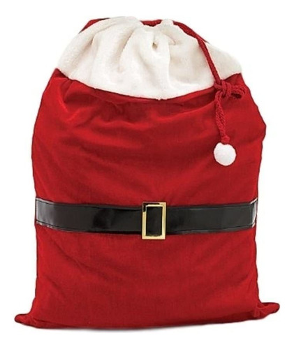 Bolsa De Juguete Grande De Papa Noel Para Regalos De Navida