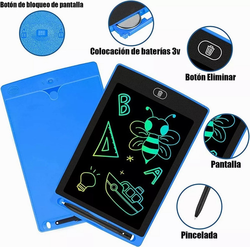 Tableta Mágica Pizarron Digital Lcd Display Dibujo Escritura