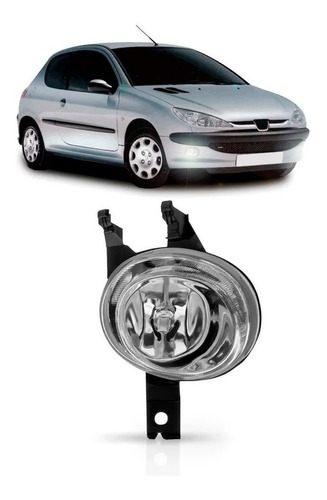 Farol Milha Auxiliar Peugeot 206 2004 A 2009 Bocão