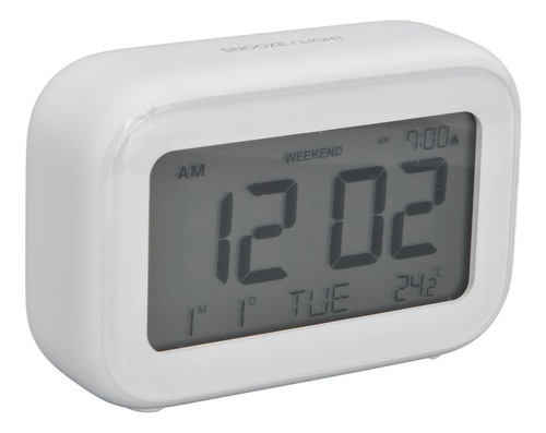 Despertador: Mini Pantalla Lcd Digital, Función De