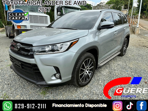 Toyota Highlander Se Awd 2017