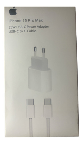 Cargador Para iPhone Usb-c To C 25w - Modelo 1815