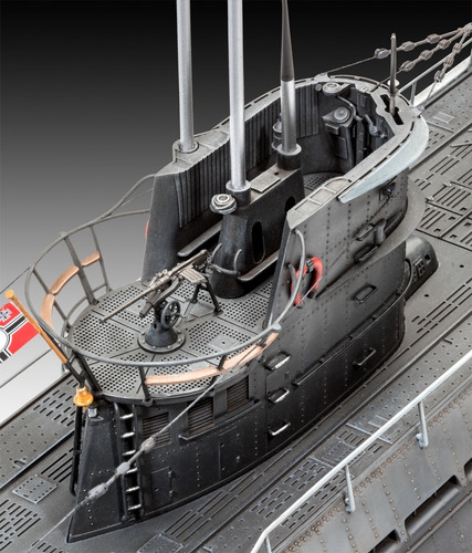 German Submarine Type Ixc U67/u154 By Revell # 5166 1/72
