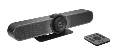 Imagen 3 de 5 de Cámara web Logitech MeetUp 4K 30FPS color negro
